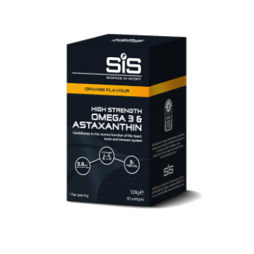 Омега 3 SiS High Strength Omega 3 + Astaxanthin, 90 кап Омега 3 SiS High Strength Omega 3 + Astaxanthin, 90 кап